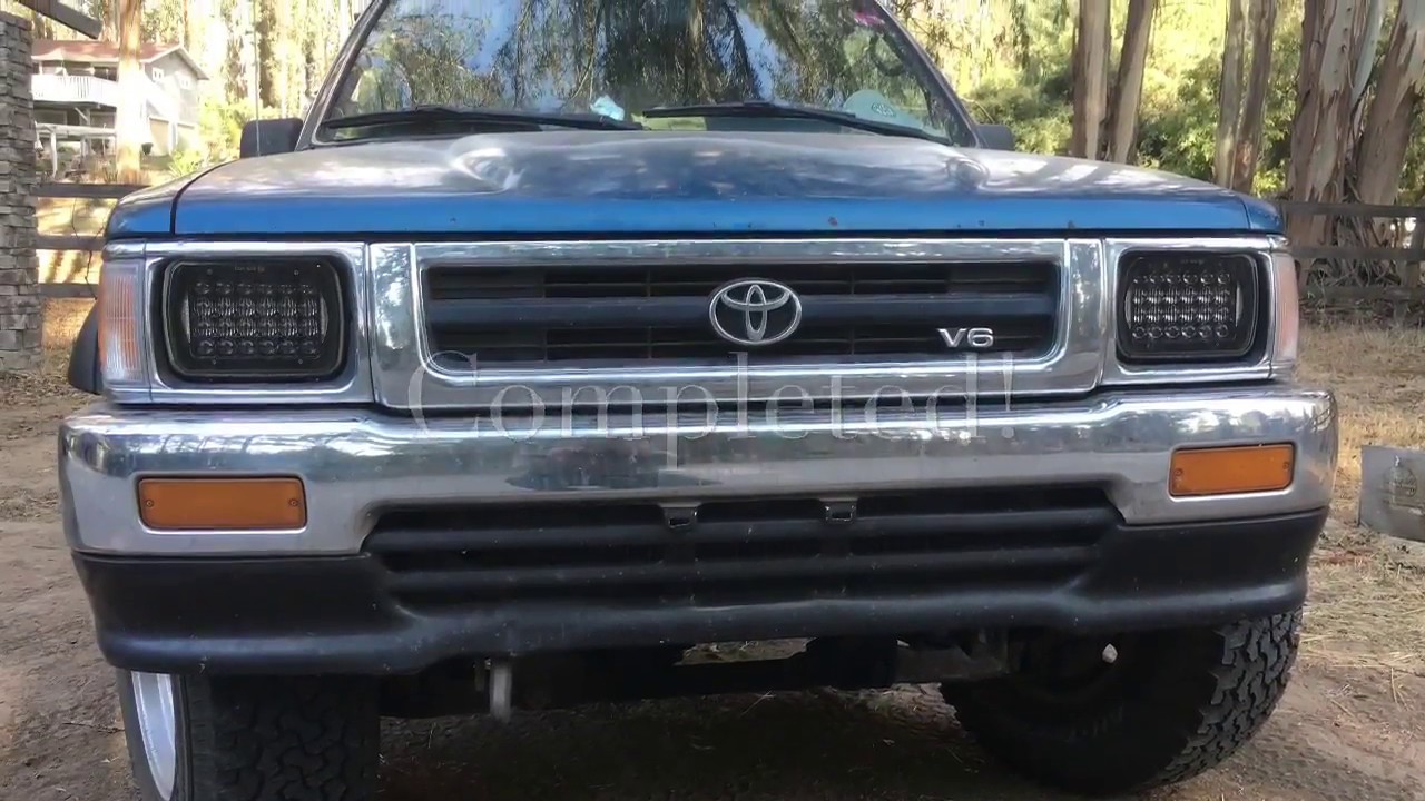 Installing LED headlights in my 1994 Toyota