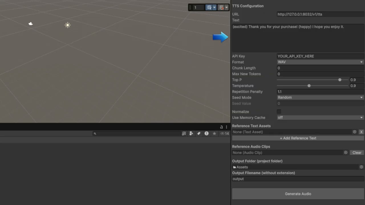 OpenAudio S1 Mini to Unity Bridge (Tutorial Video)