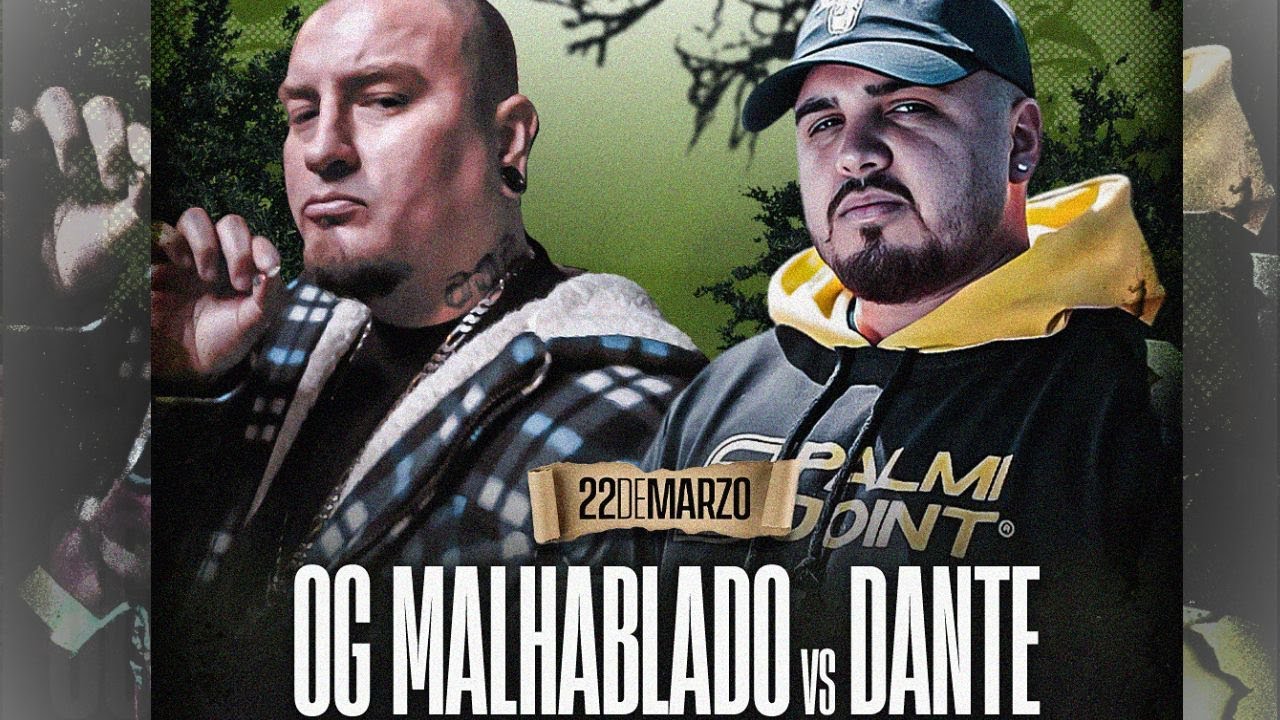 OG MALHABLADO VS DANTE| (HOST BY: @Mil_Gramos686) #escrituraspantano VOL.IV