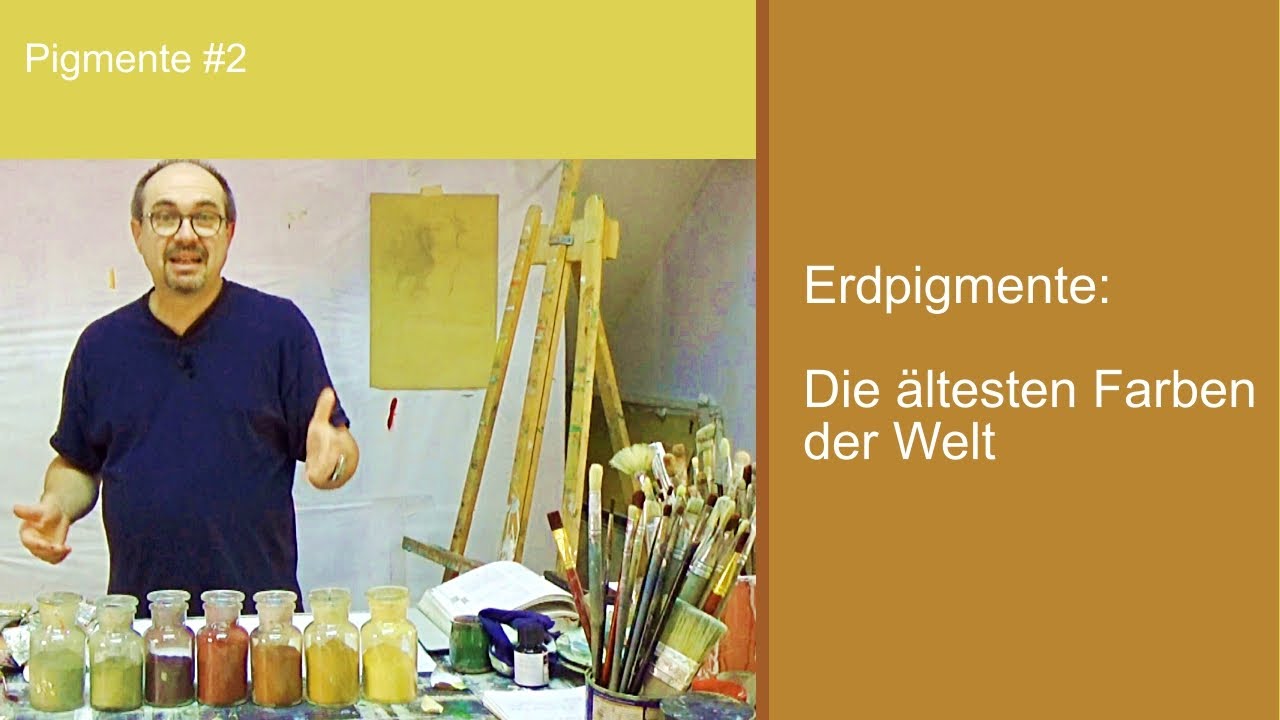 Pigmente#2: Erdpigmente - besondere Farben, ein Überblick 