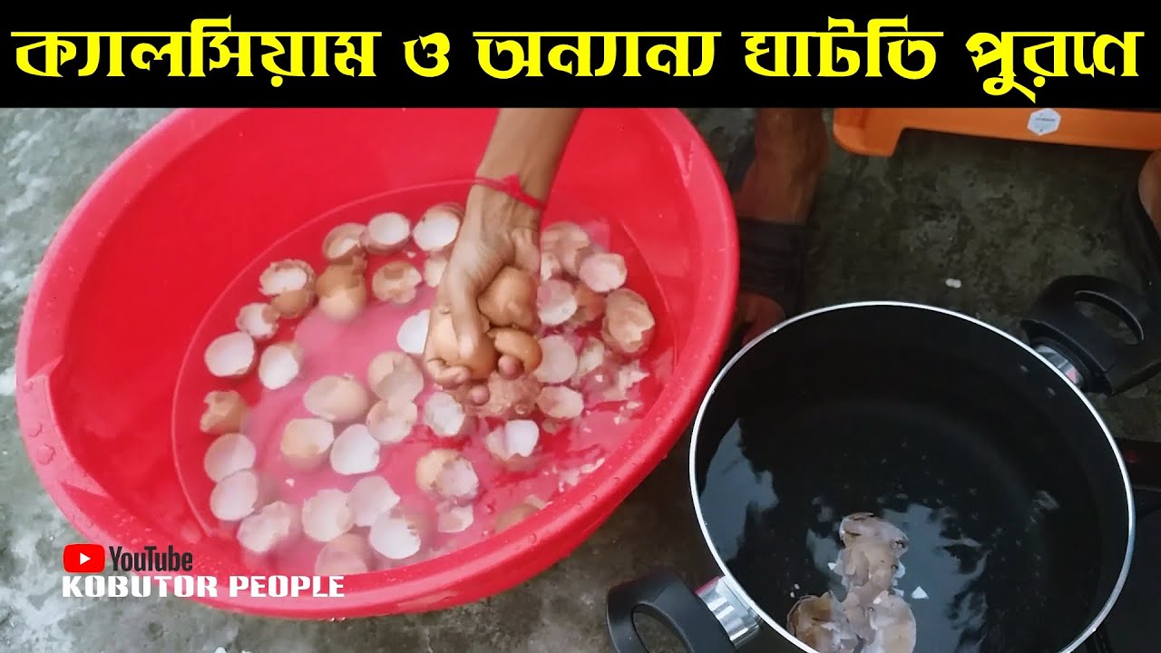 ডিমের খোসার রেসিপি কবুতরের জন্য ক্যালসিয়াম ও অন্যান্য অভাব দূরীকরণে | Rajon | Pigeon | Kobutor Palon