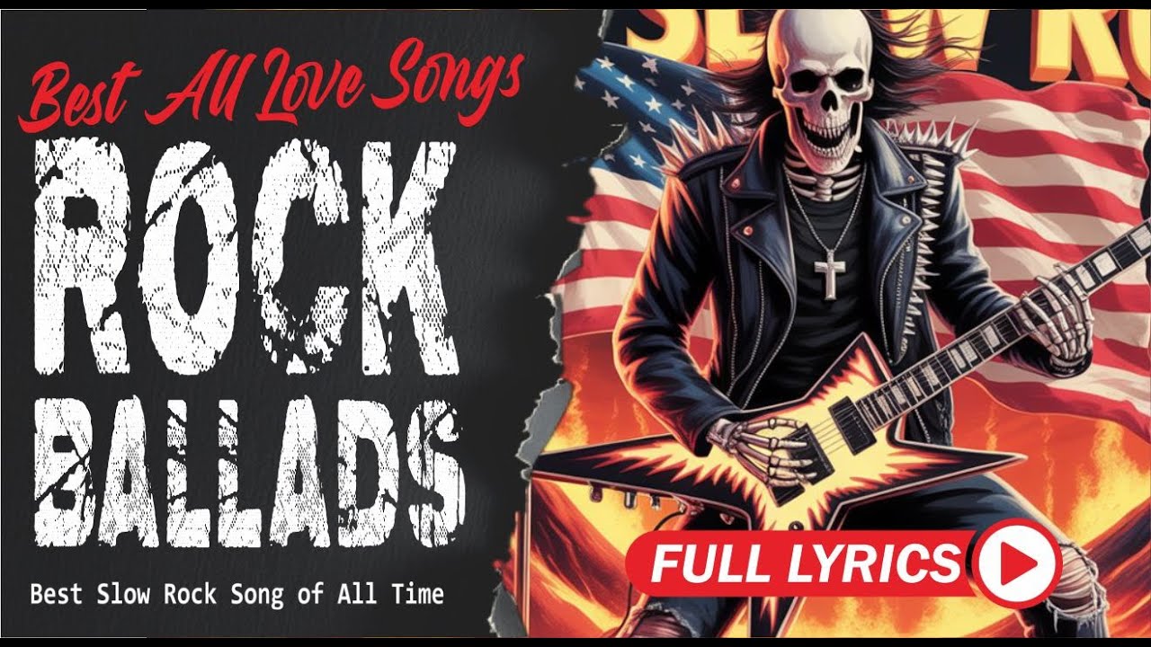 Slow Rock Love Songs Collection 70s 80s 90s Nonstop Slow Rock with Lyrics