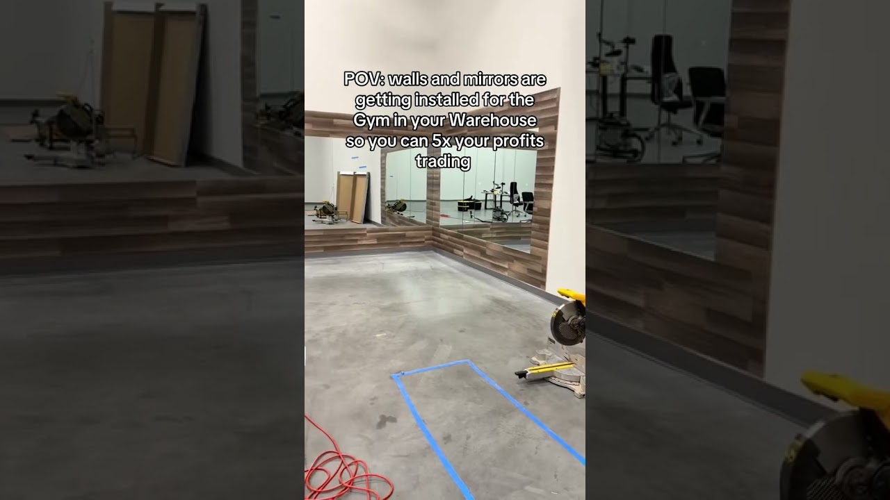 Warehouse Gym Build Part 1.