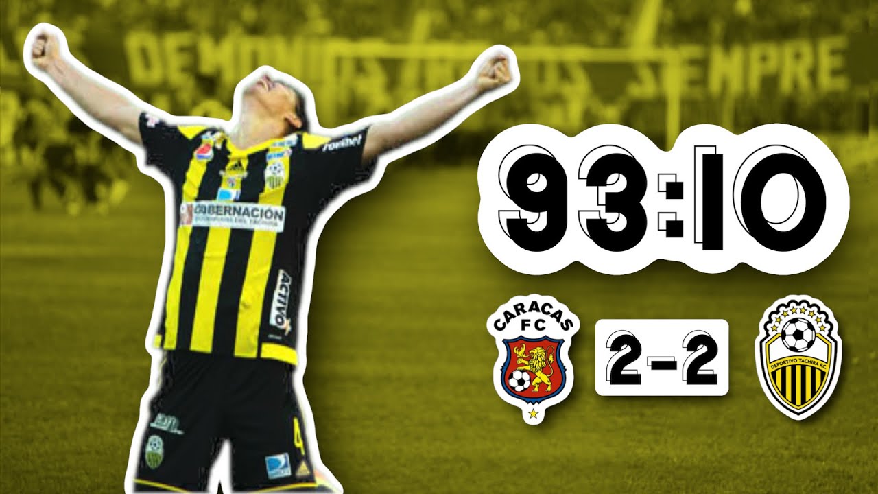 🔴 Caracas 2-2 Tachira 🟡⚫️ | Liga FUTVE Clausura 2015 🏆🇻🇪