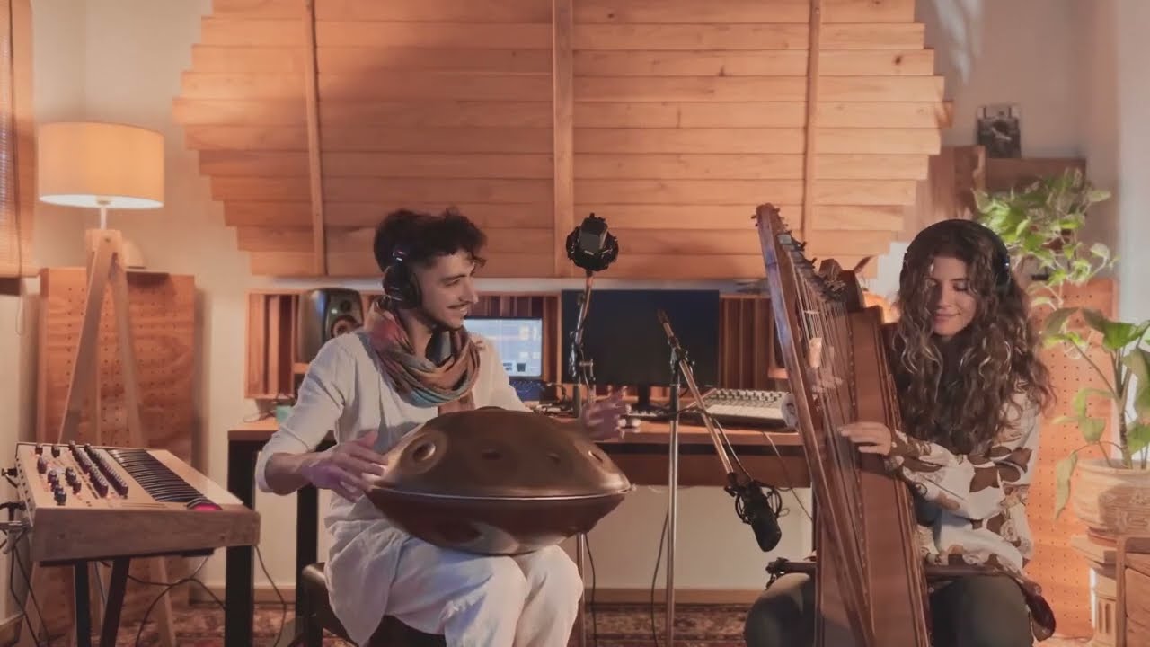 Water Poems | Deep Harp and Handpan Ambient Music For Serenity and Peace - Feat.  @CandelaCzarnowska