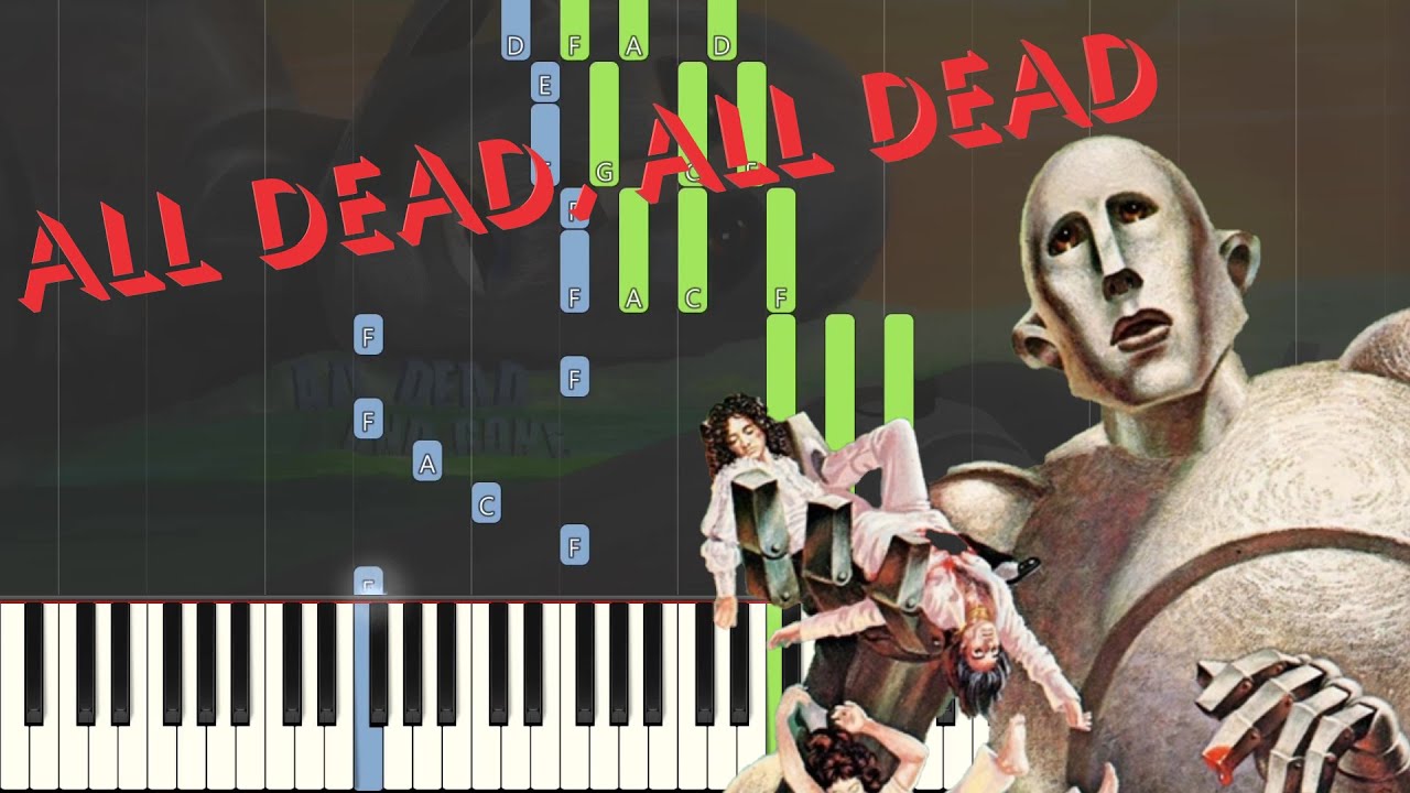 Queen - All Dead, All Dead Piano/Karaoke *FREE SHEET MUSIC IN DESC* (As Played by Brian May)