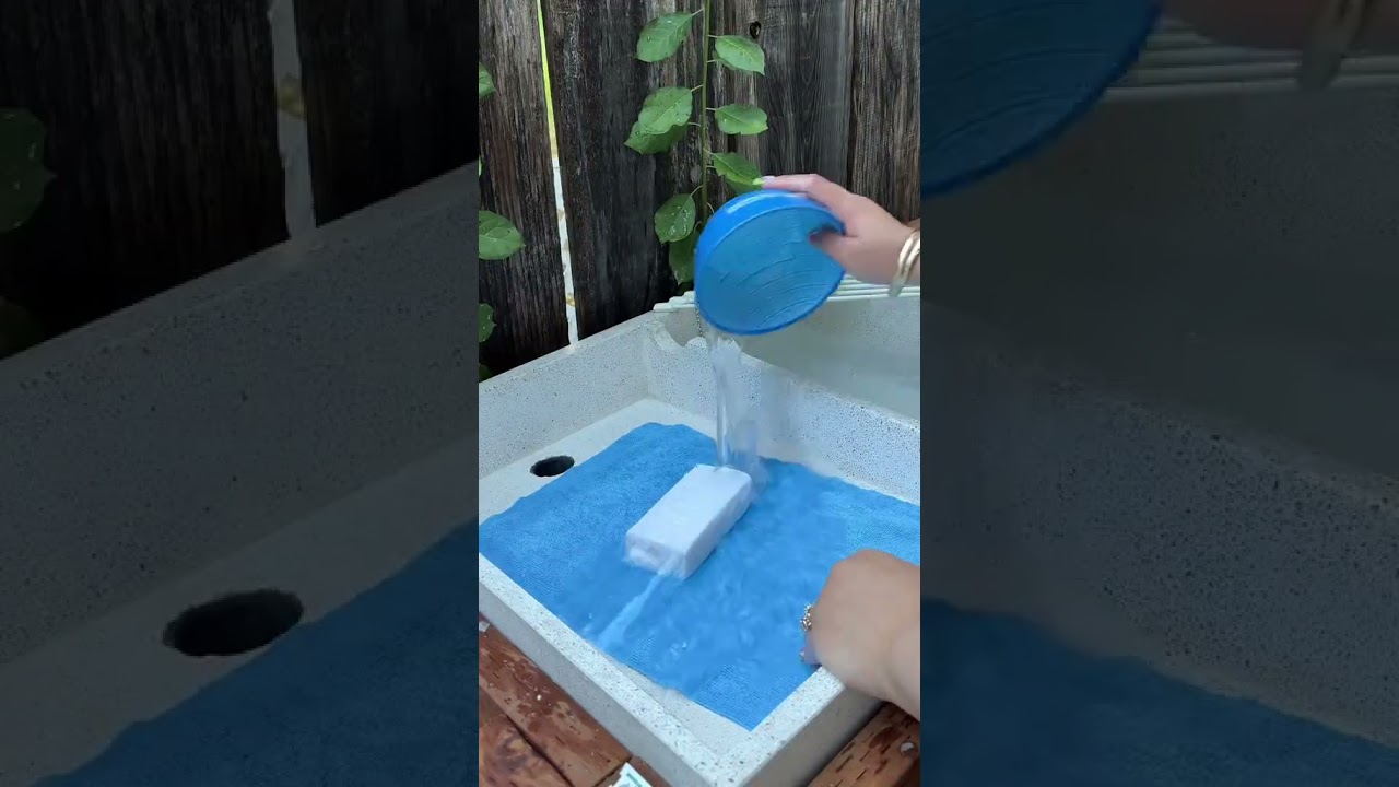 microfiber towel vs seafood boil 🦐🦞🦪😣 -Using Jabón Ibarra 