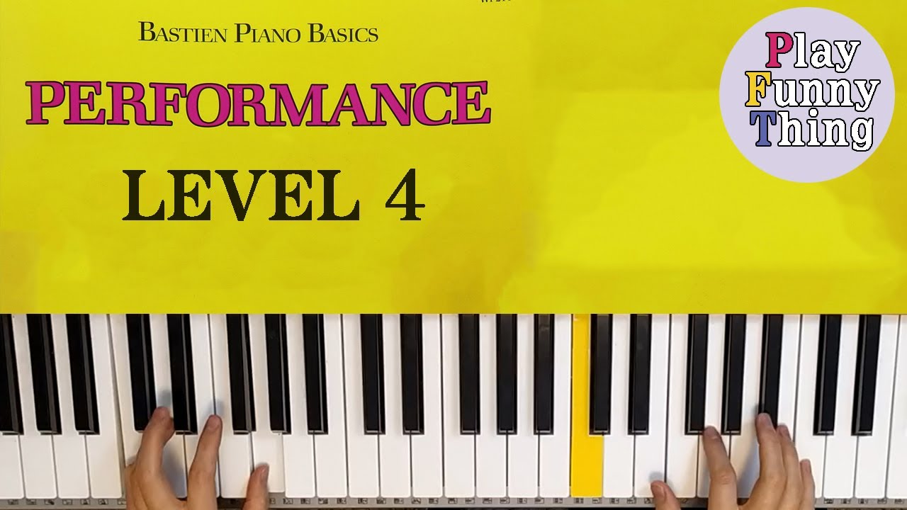Misty Moon (p.8) - Bastien Piano Basics Level 4 - Performance