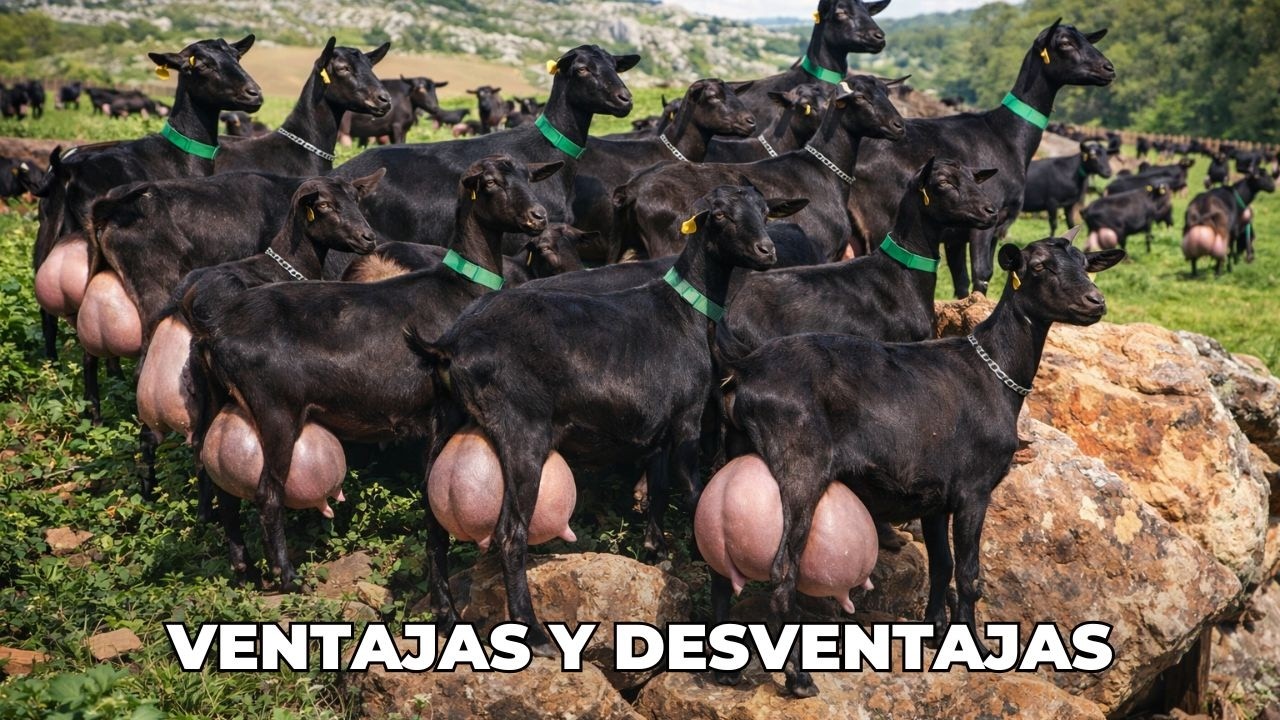 Cabra Lechera Murciana Granadina 🤯 Litros de Leche al Día que No Creerás