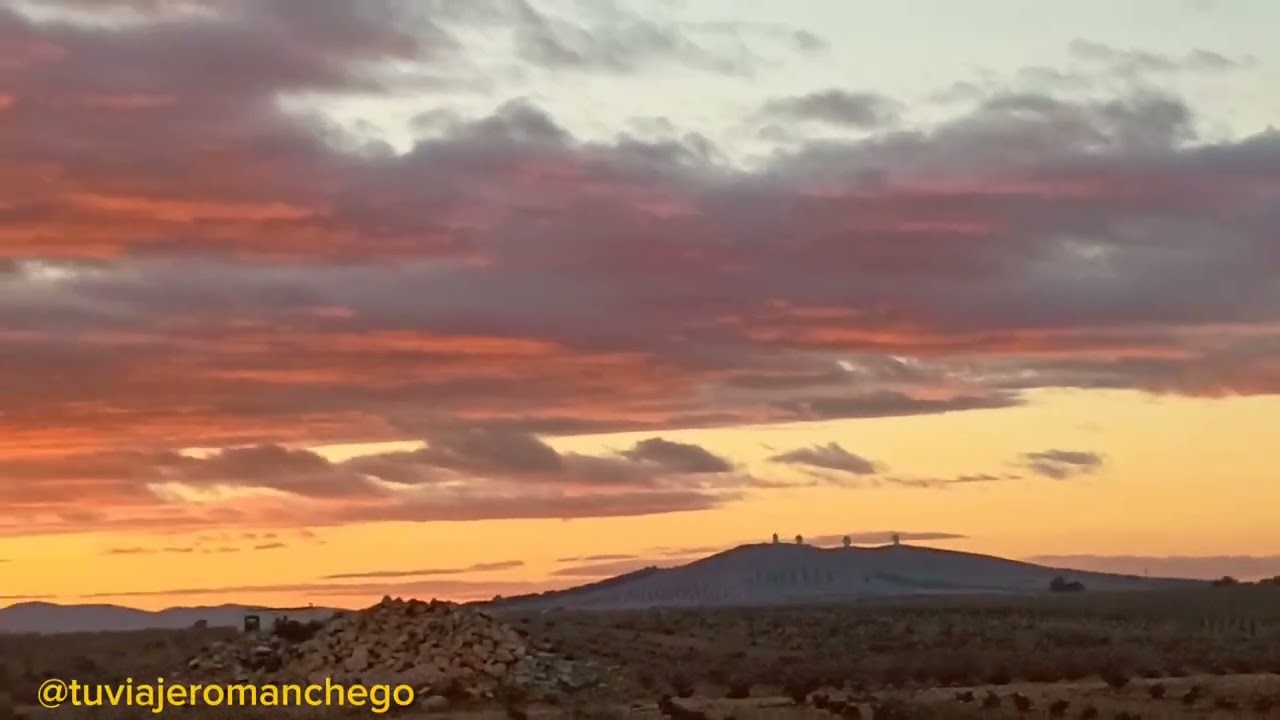 ANOCHECER MANCHEGO PRECIOSO 7/01/2026 🌇🌃