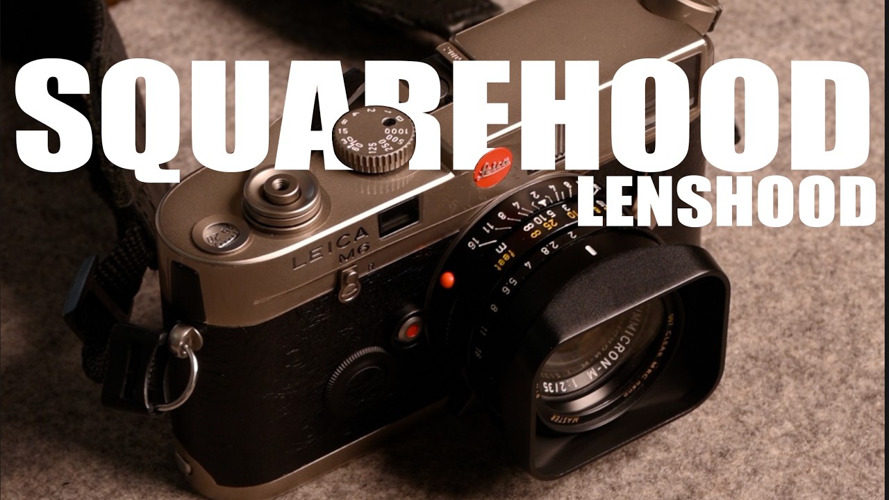 Squarehood Lens Hood Upgrade - Summicron-M 35mm f/2 V4