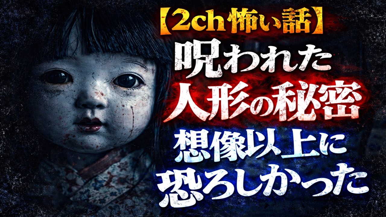【2ch怖い話】呪われた人形の秘密…想像以上に恐ろしかった