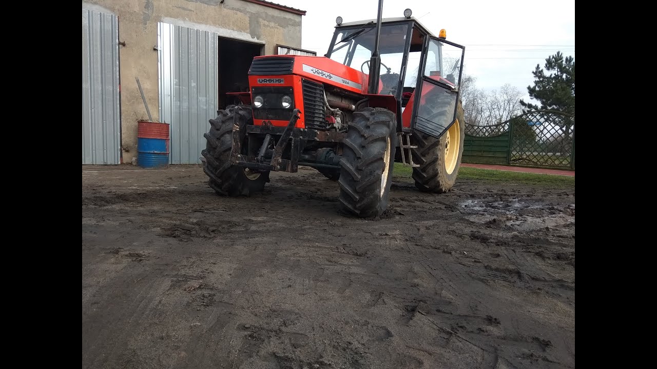Transformacja ursusa,zmutowany ursus,założyłem napęd do szuchy!! ursus 1224