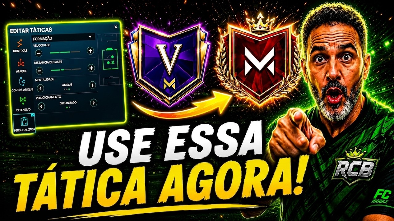 😱 Melhor T&Aacute;TICA para INICIAR a TEMPORADA no MODO MANAGER! | FC Mobile 26