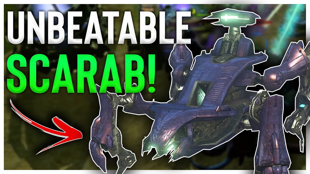 I made the most UNBEATABLE SCARAB in Halo Wars 1!