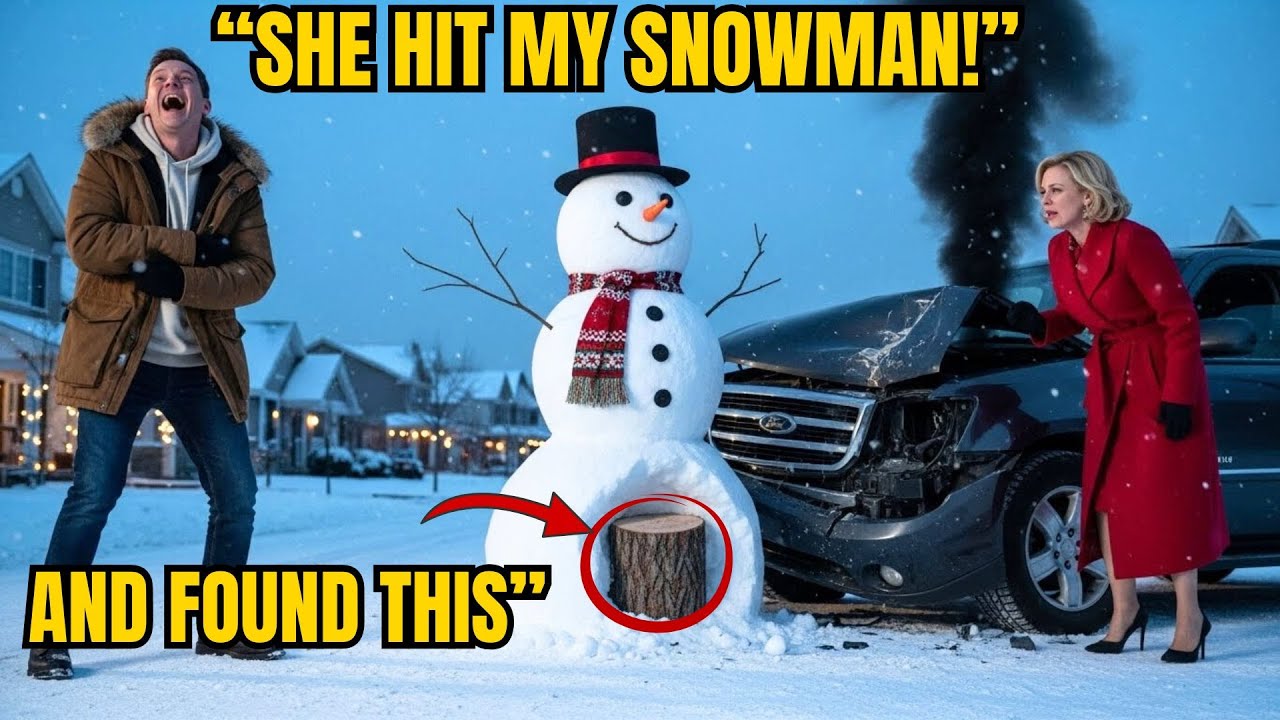 HOA Karen Floored It Through My Snowman — Had No Idea What I Hid Underneath 😳❄️