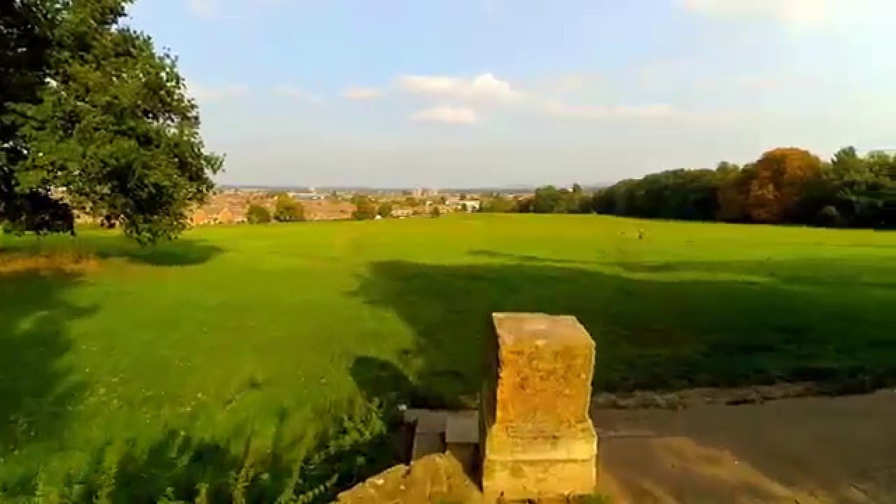Lawns Park, Swindon, from the air