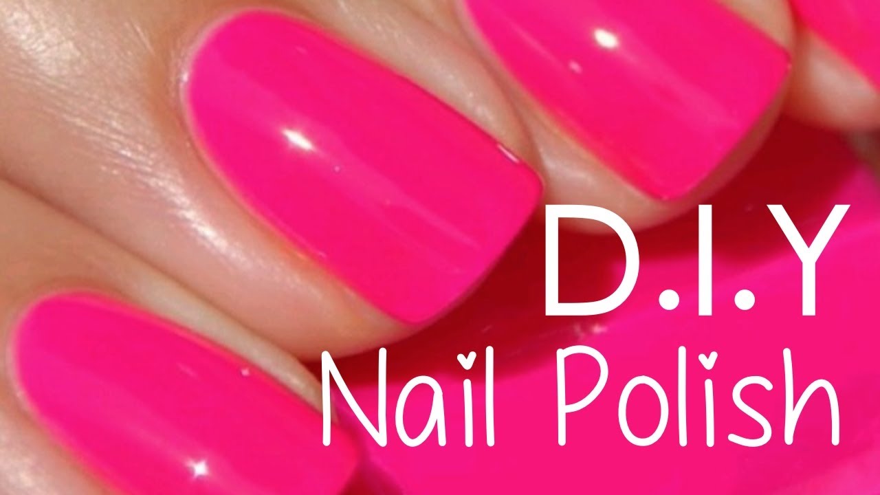 Make your own nail polish?!!! DIY