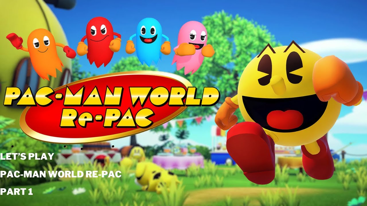 Let's Play Retro Game Pac Man World Re Pac Part 1