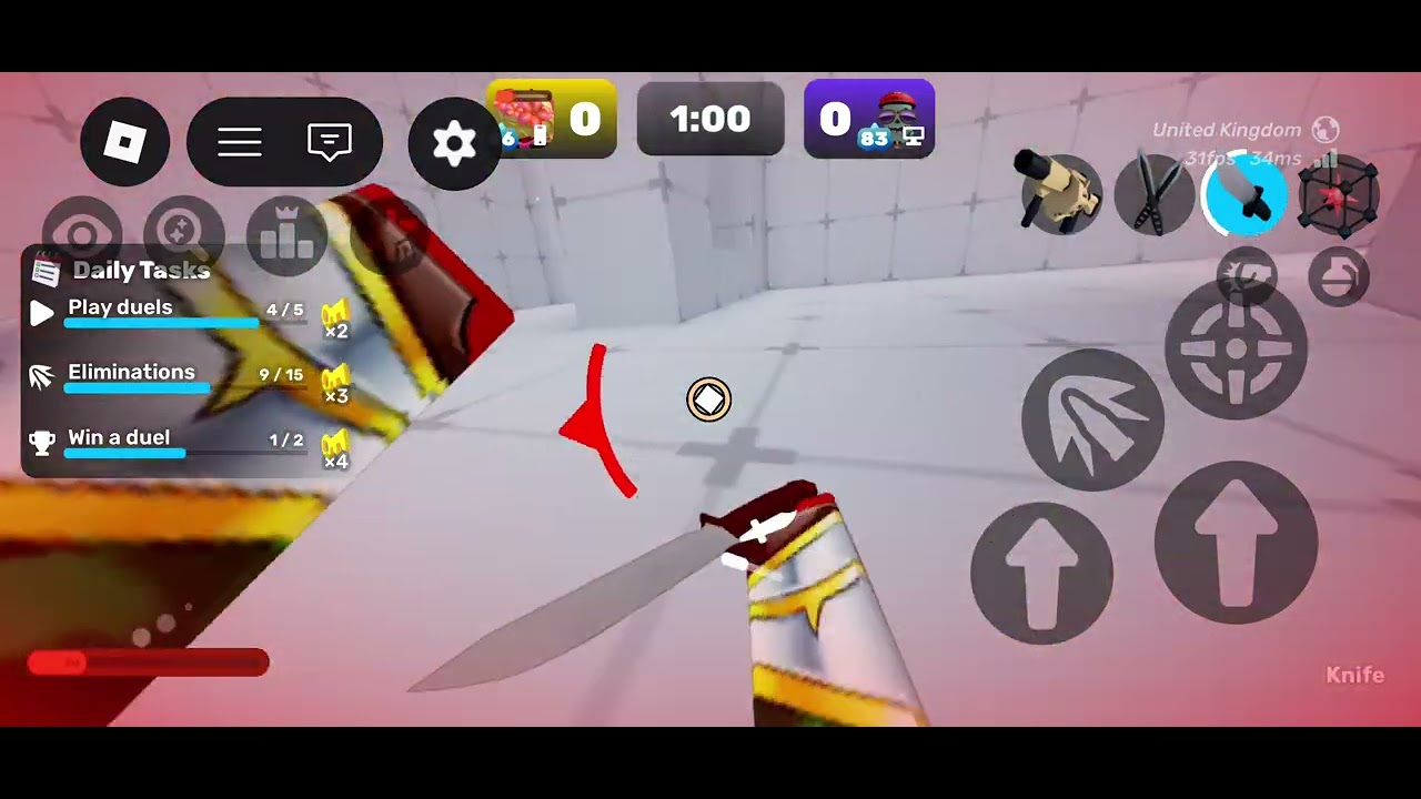 Playing with my freind