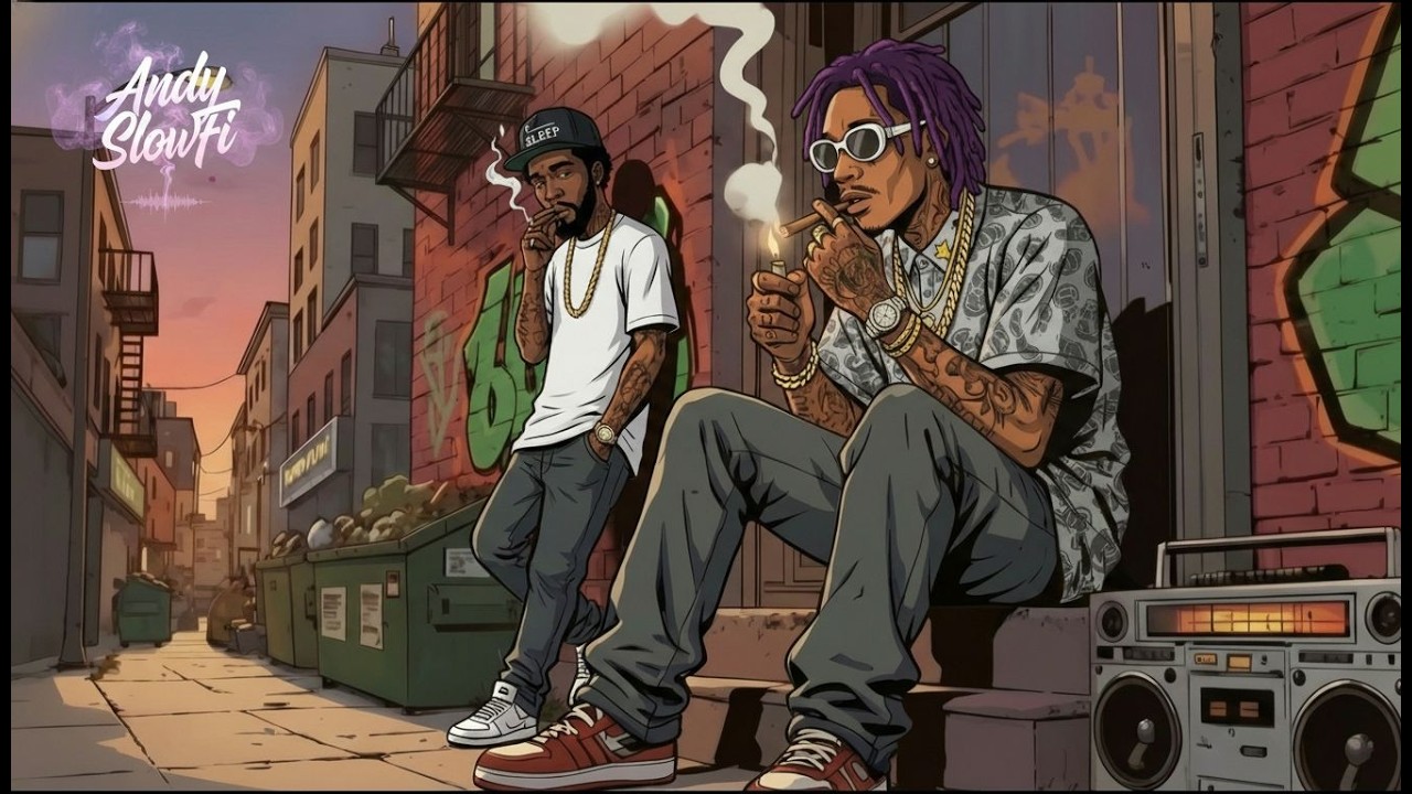 If Wiz Khalifa & Curren$y Made Lo-Fi Hip Hop | AI New Song | 420 Chill Vibes