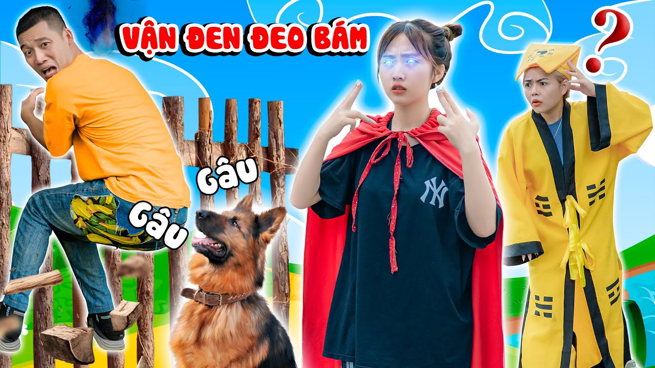 TRUNG CHUỐI BỊ CHÓ ĐUỔI 🐕🐕 Bùa May Mắn Cũng Không Giải Được Xui Xẻo - Phim Hài Táo Xanh TV