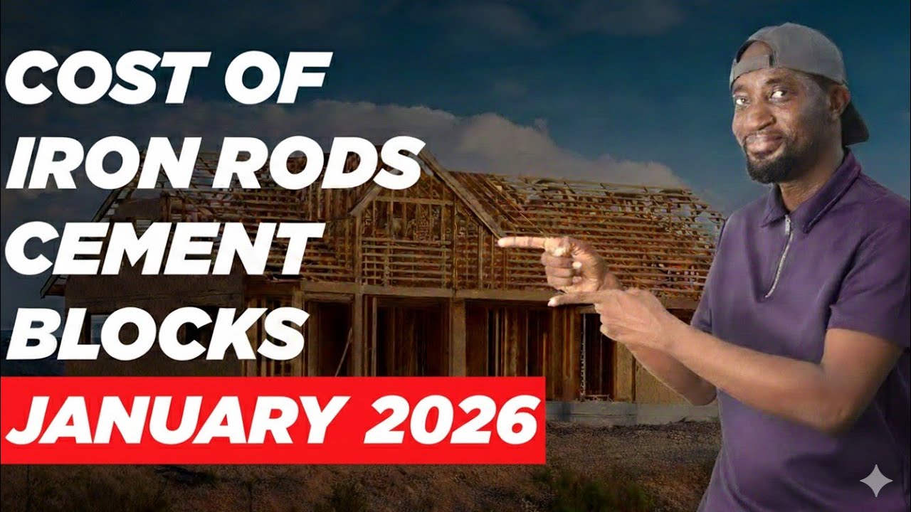 Price of Iron Rods, Cement, etc - Building in Ghana 🇬🇭 