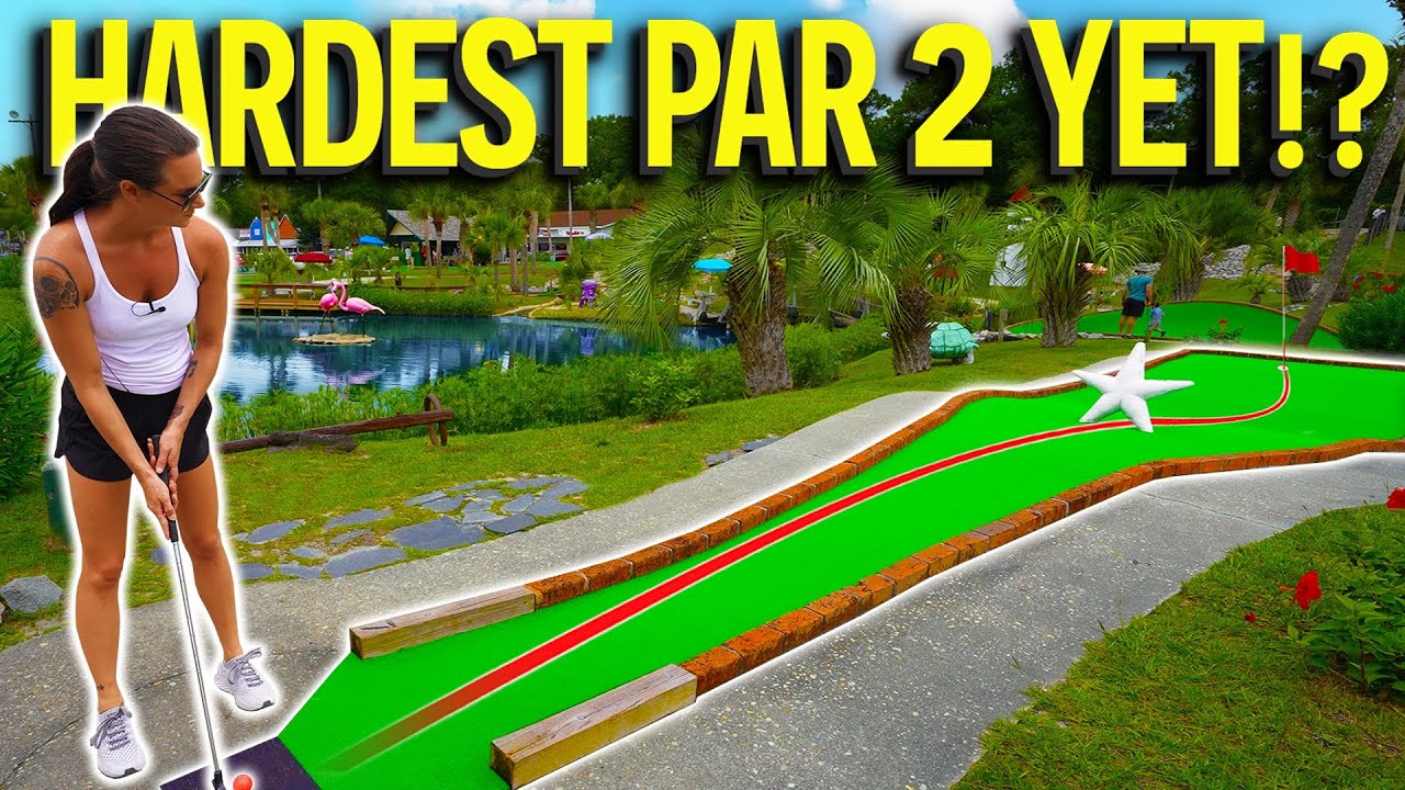 Epic MASSIVE Mini Golf Course! - This Place is AMAZING!