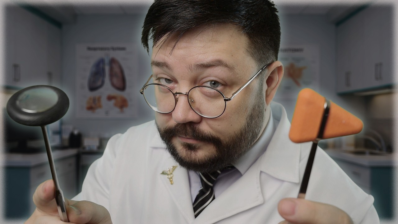ASMR Doctor Physician Complete Medical Exam - Whispering RolePlay