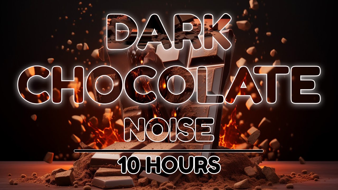 Deep Brown Noise | Dark Chocolate Sound | 10 Hours | BLACK SCREEN | Study, Sleep & Tinnitus Relief