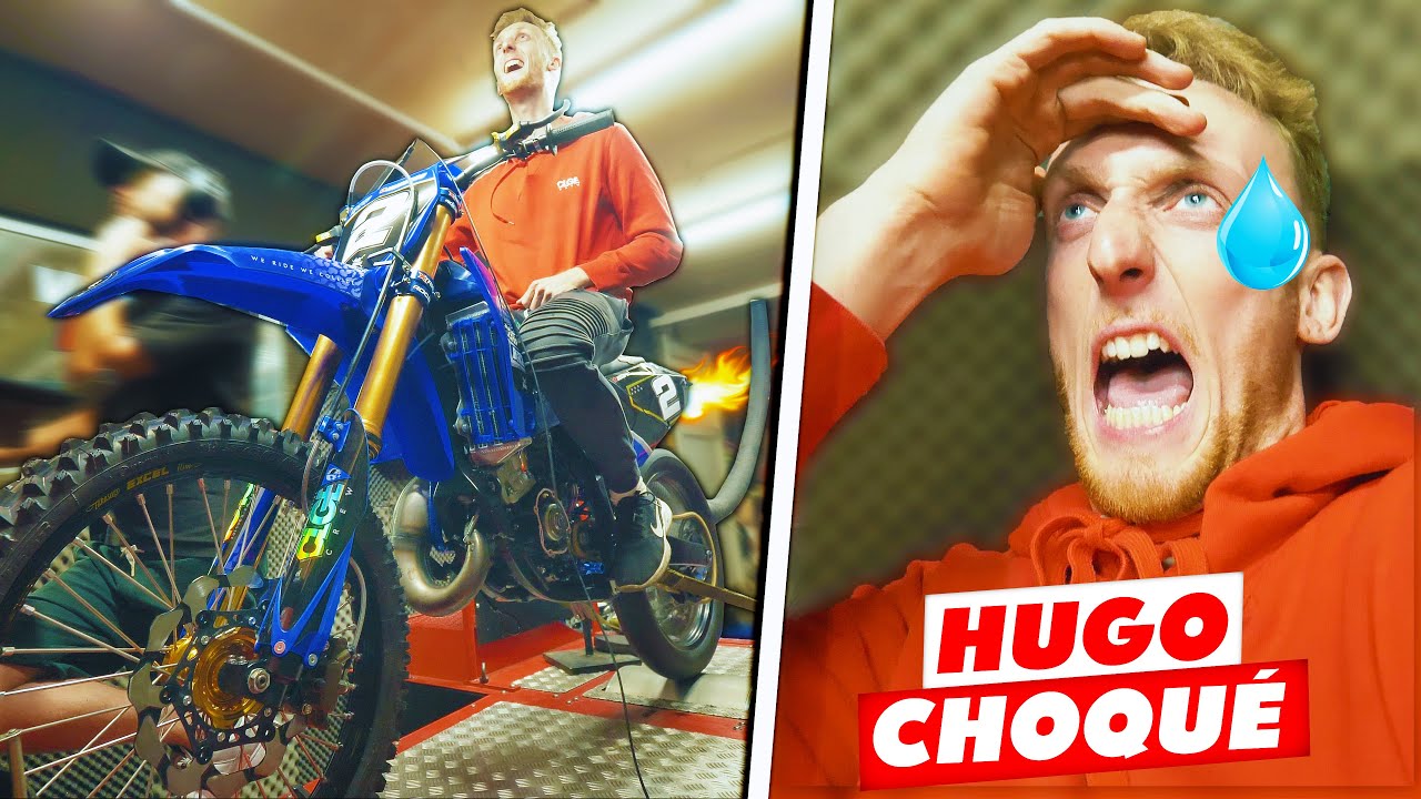 COMBIEN DE CHEVAUX SORT MA 125 YZ PREPAREÉ ?? (banc de puissance)