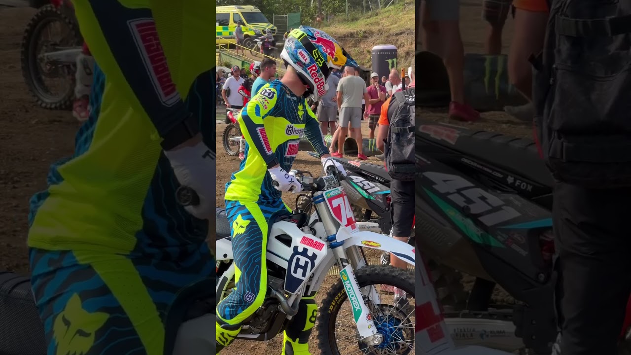 Start Practice with Kay De Wolf🚀#MXGPCzechRepublic #MXGP #Motocross #MX #motorsport