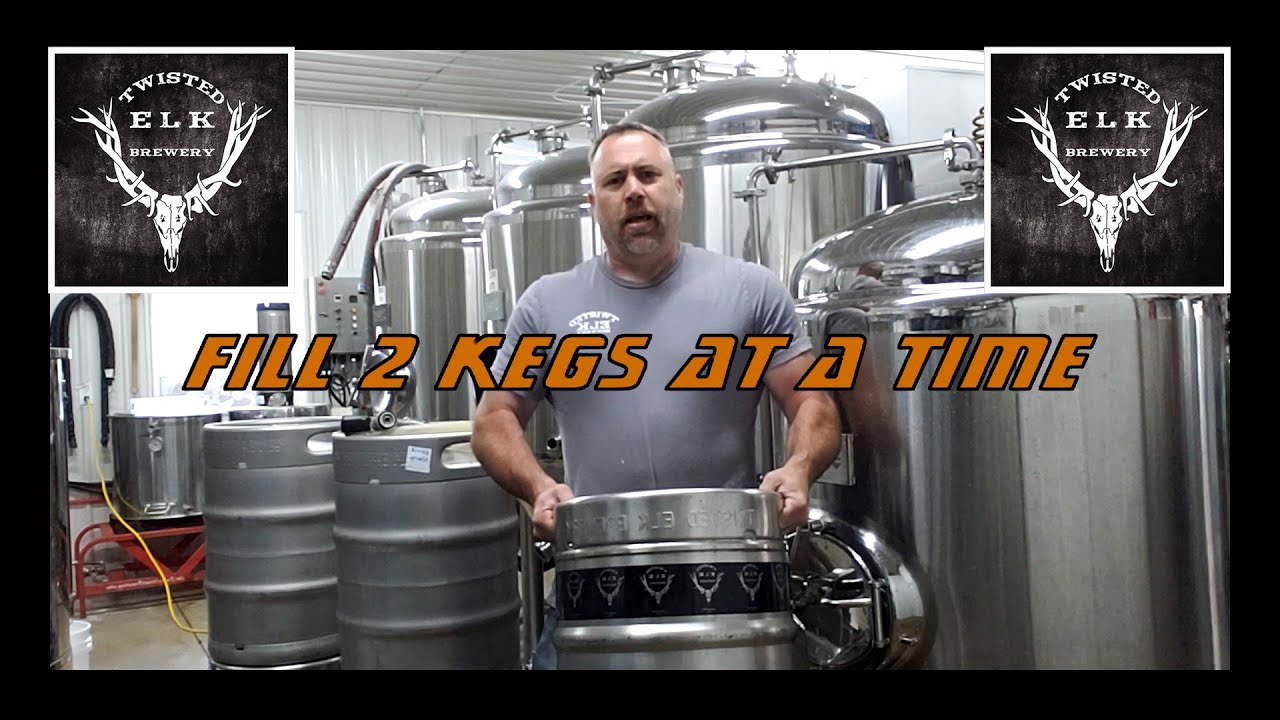 How to Fill Kegs Faster – Fill Two Kegs at a Time for Efficient Brewery Operations