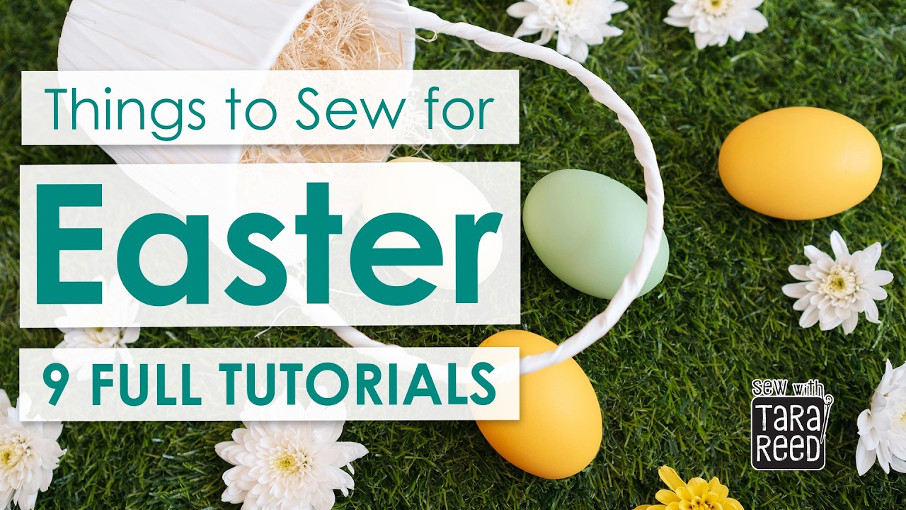 DIY Easter Gifts 🐰 Easy Beginner Sewing Projects with Full Tutorials
