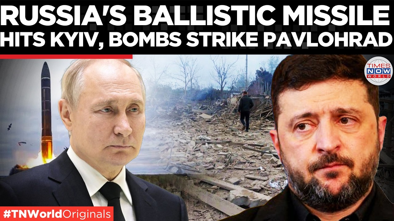 KYIV UNDER FIRE: Russian Ballistic Missile Strikes Kyiv Arms Exhibition; Guided Bombs Hit Pavlohrad