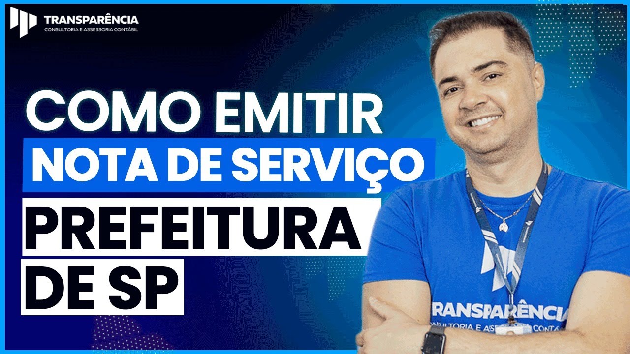 COMO EMITIR NOTA FISCAL PREFEITURA DE SÃO PAULO