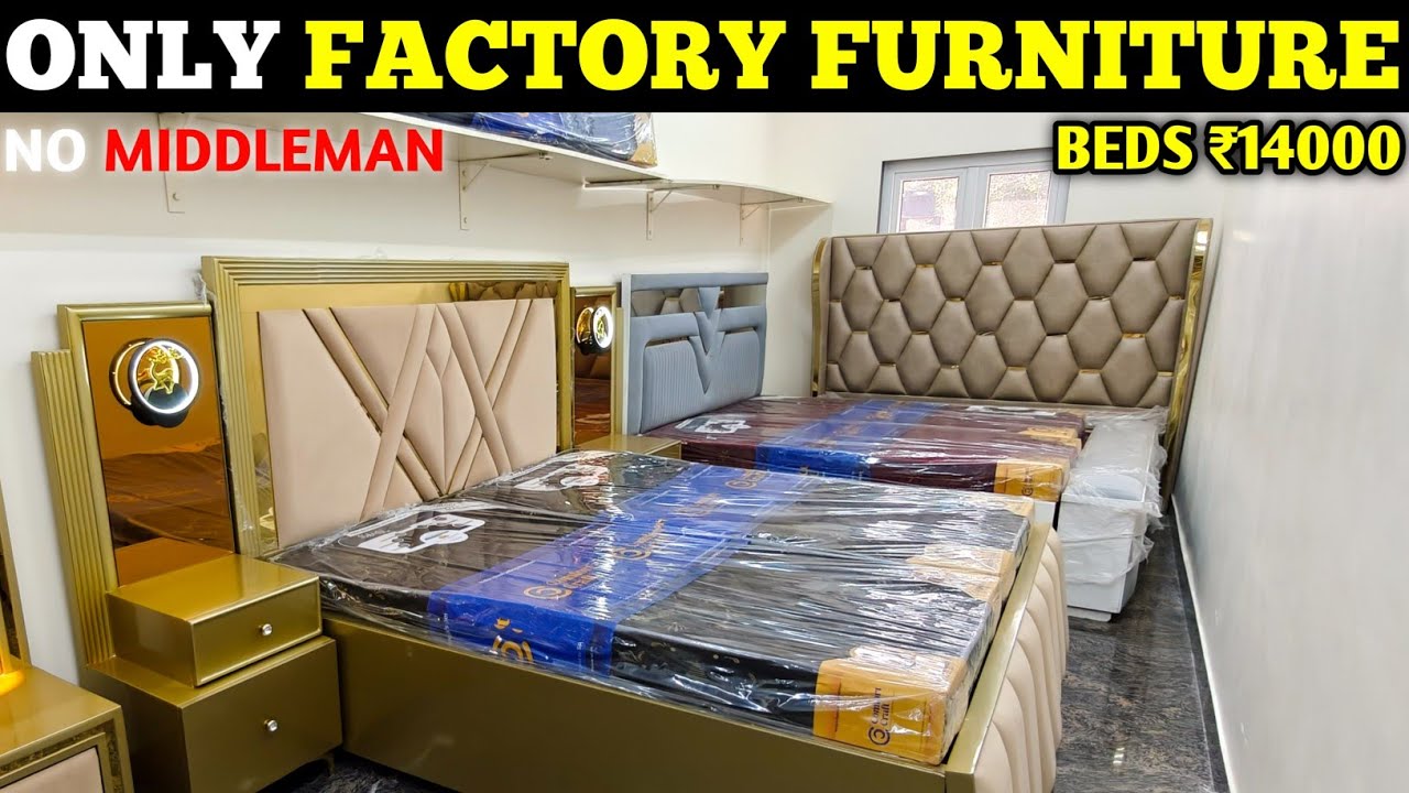 Factory Outlet Offering Huge Discounts on Beds And Sofa Sets at Cheapest Price in Furniture Market