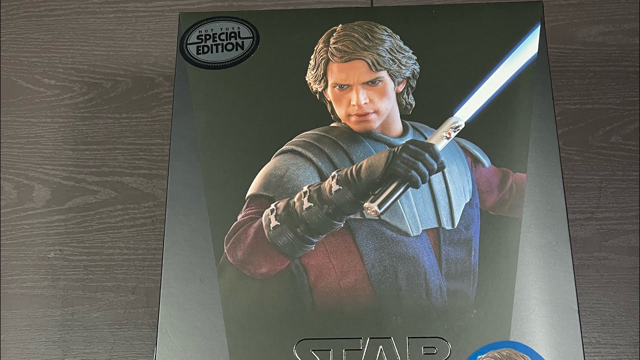 Hot Toys Anakin Skywalker Clone Wars Armor Unboxing & Review!