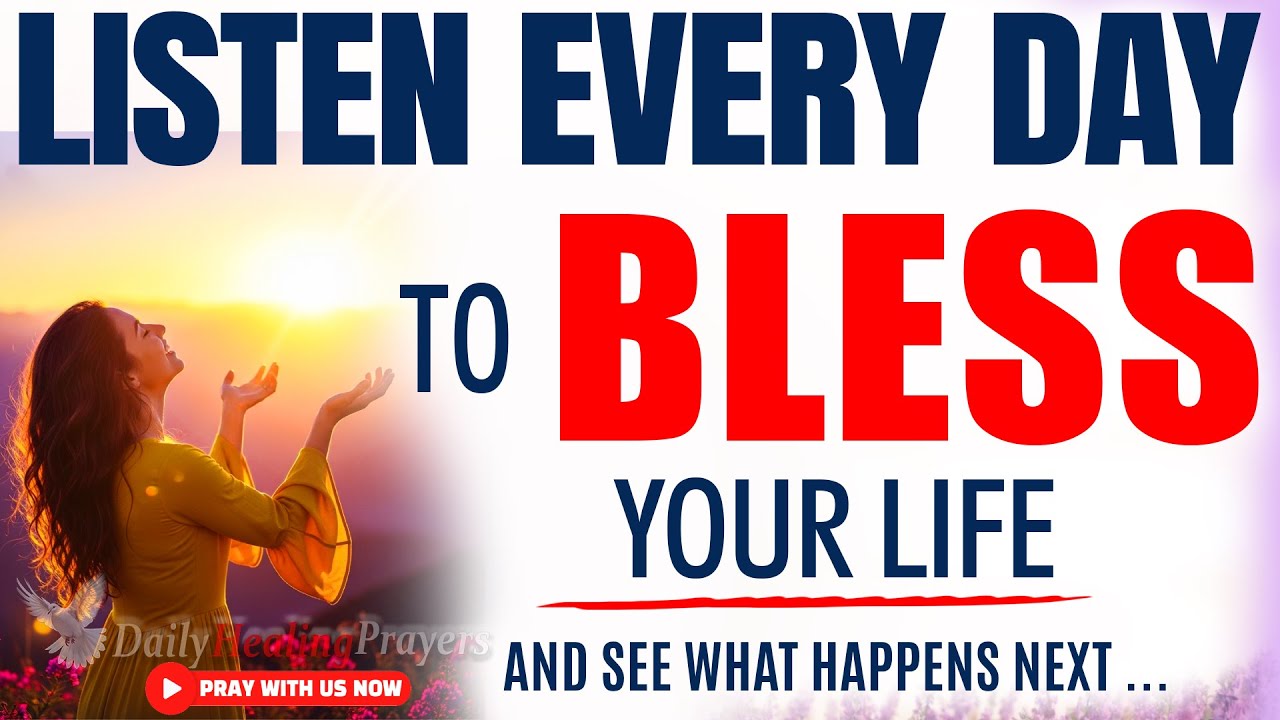 PRAY THIS Powerful Prayer for Blessing Breakthrough Listen Every Day (Christian Motivation)