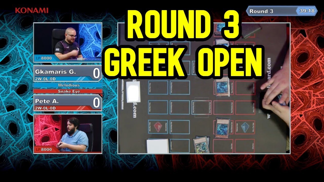 Round 3 Greek OPEN - Melodious Vs Snake-Eye
