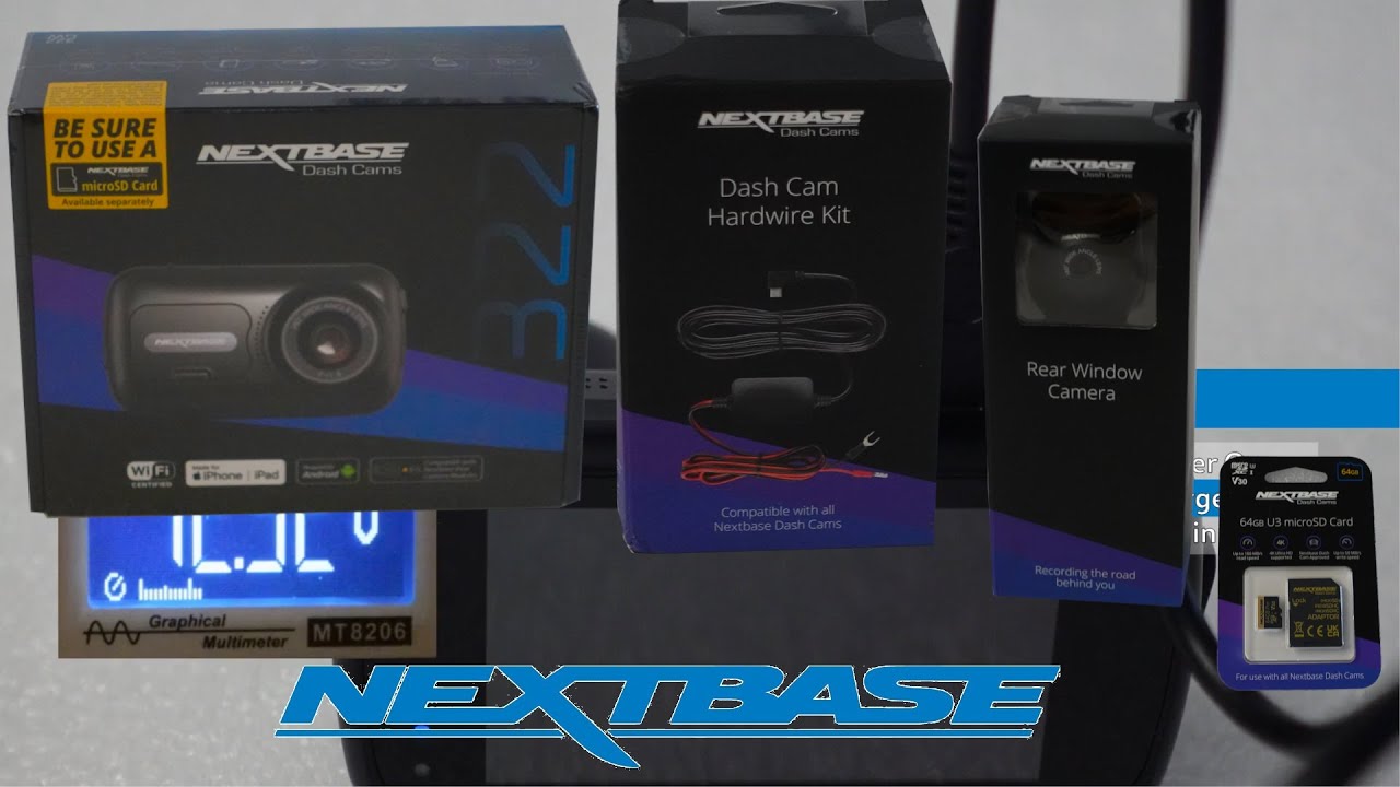 Nextbase 322GW Dashcam bundle unboxing, setup and testing