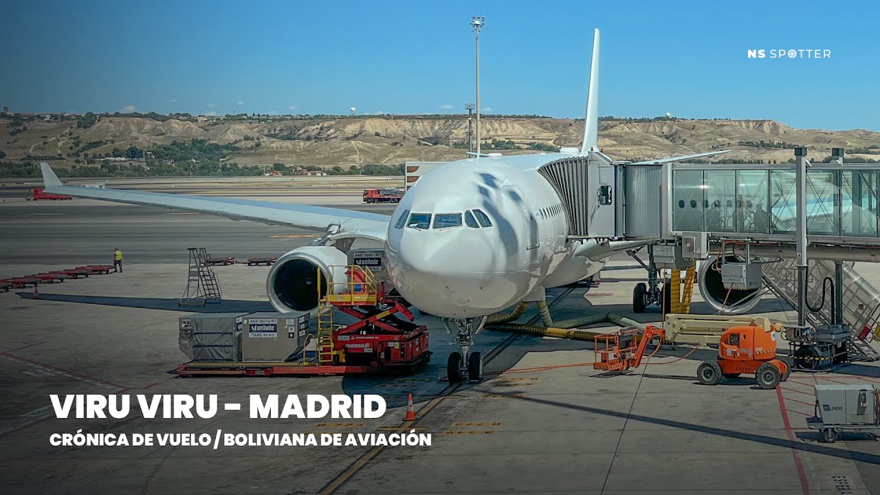 ¿Cómo es volar con Boliviana de Aviación a Madrid? Crónica de Vuelo Viru Viru - Madrid
