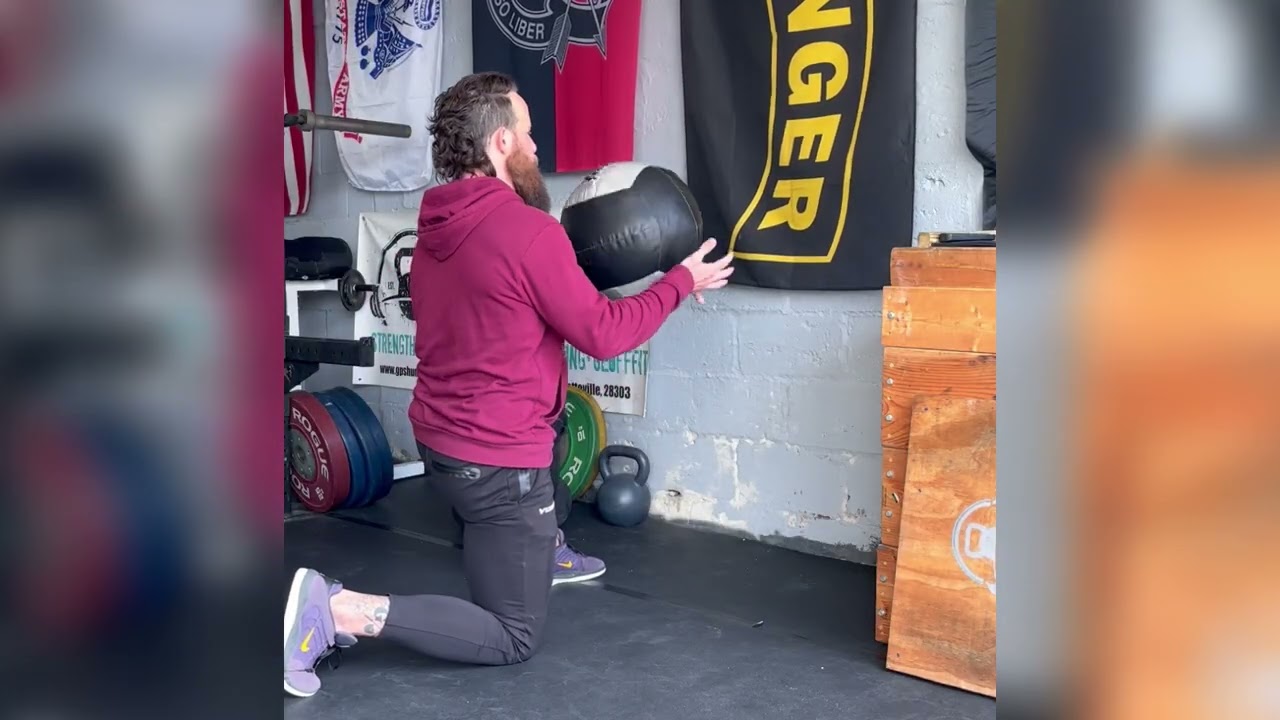 Half Kneeling MB (medball) Hip Toss | GPS Human Performance