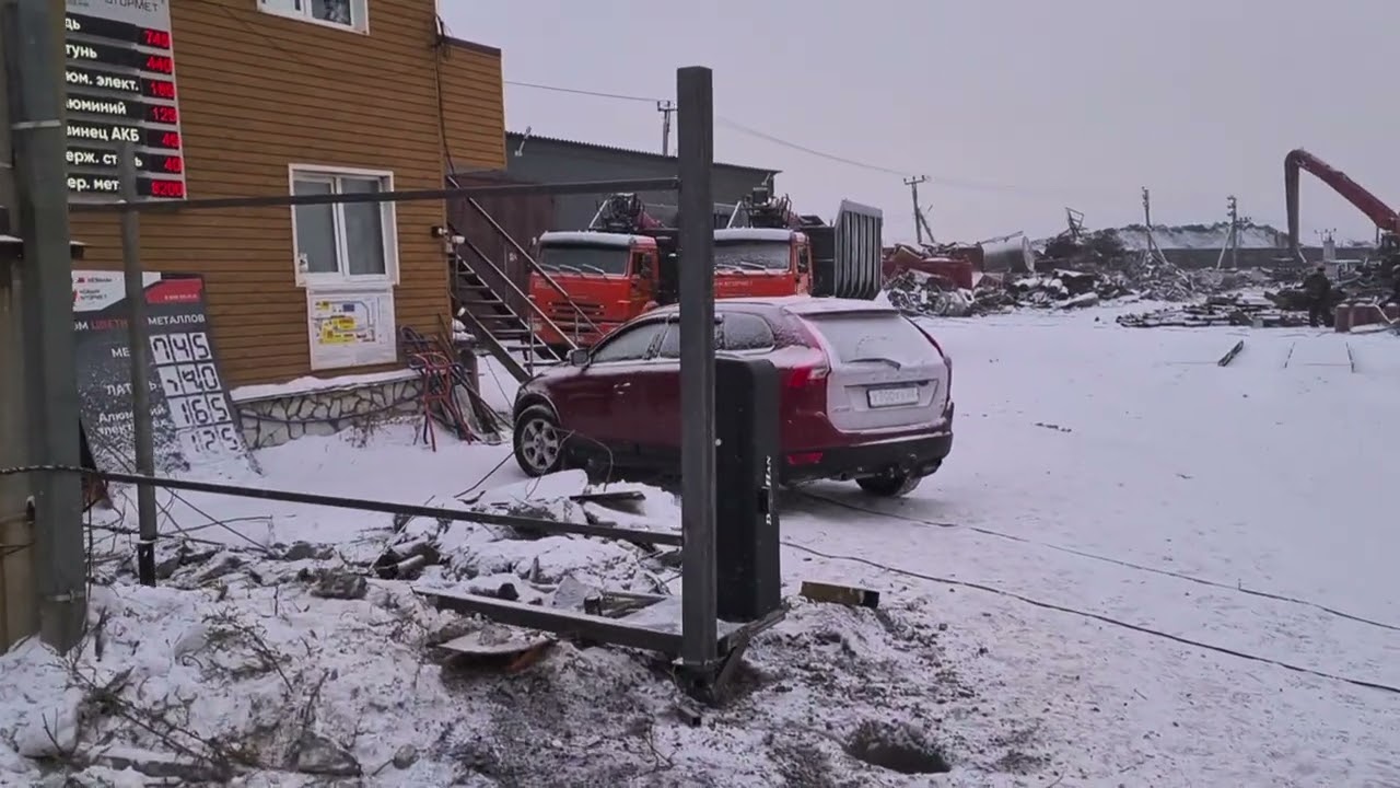 Забор, Откатные ворота и сложный демонтаж 