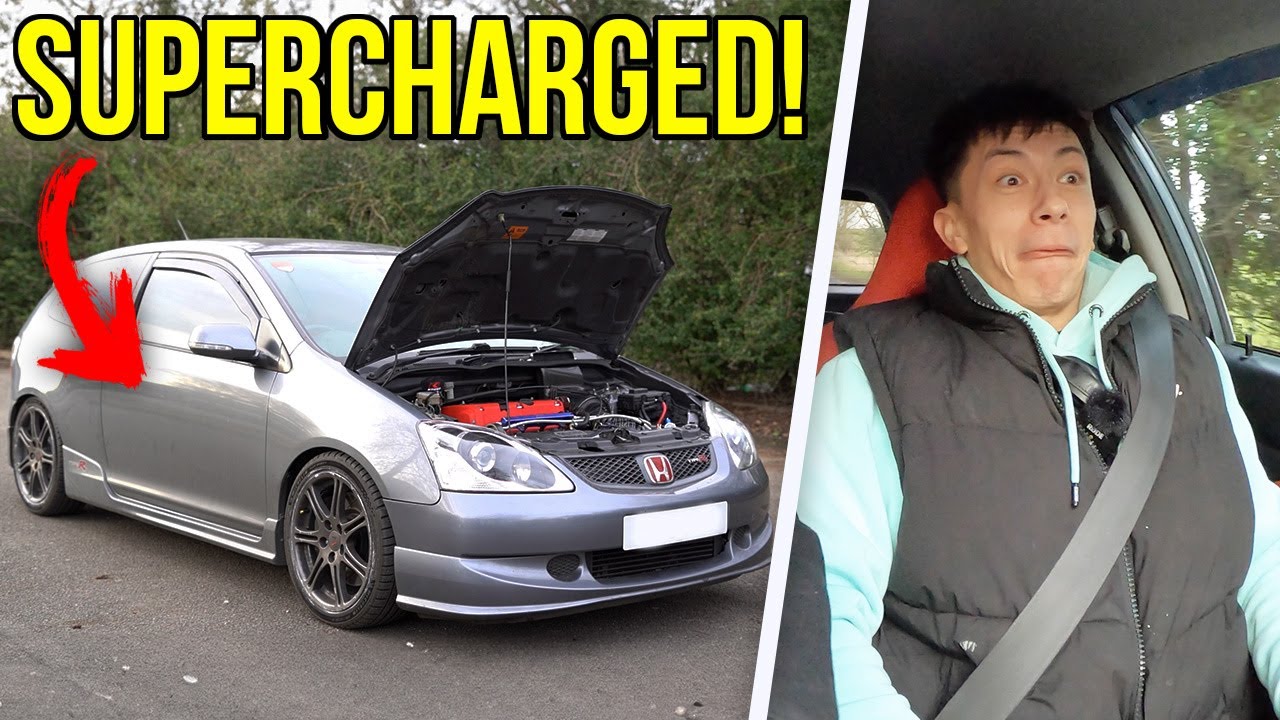 400 л.с. с наддувом!! EP3 CIVIC TYPE R! **БЕЗУМИЕ**