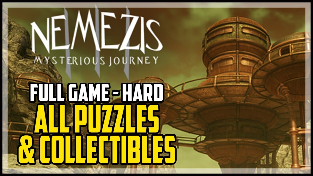 Nemezis Mysterious Journey III Full Game Walkthrough All Collectibles (Hard - No Clues)