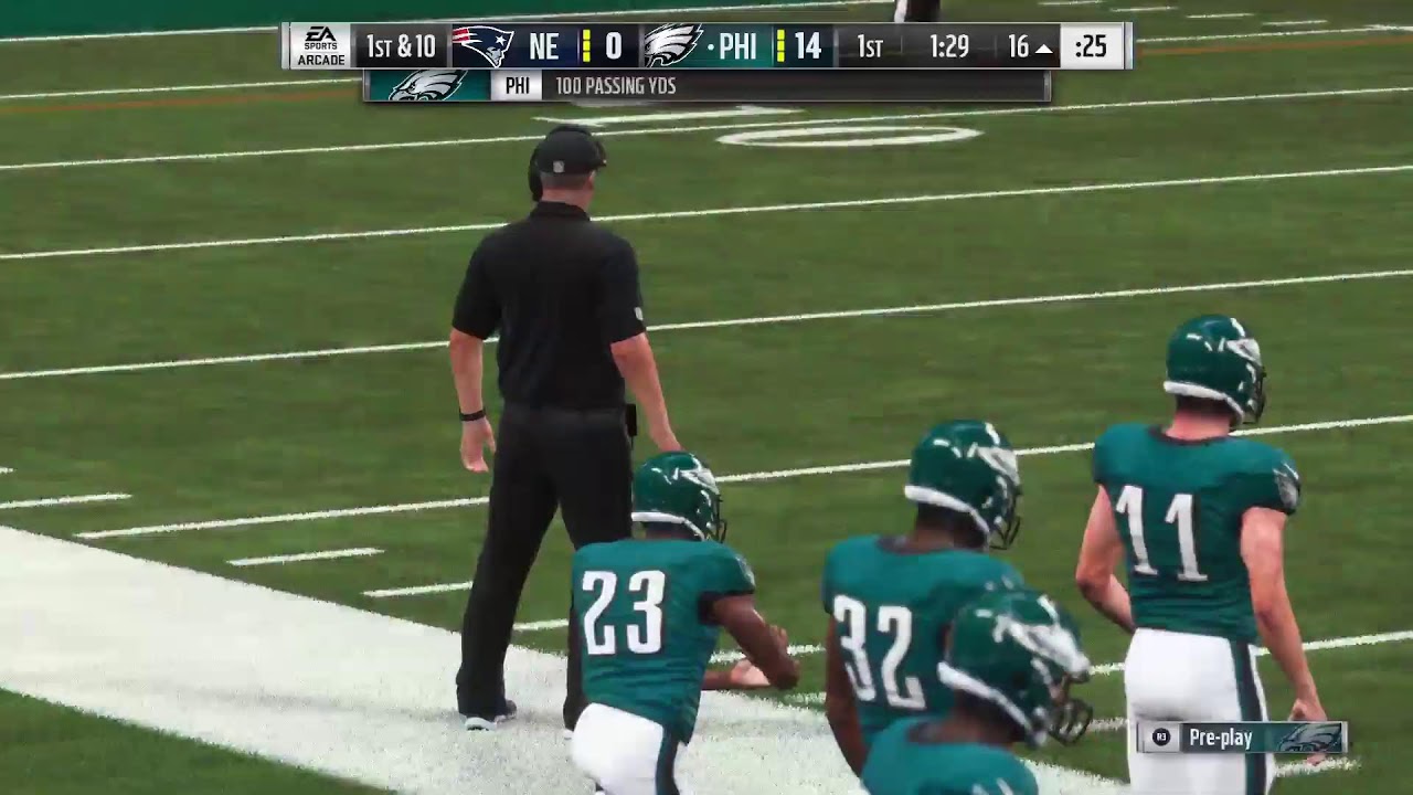 Madden 19 super bowl 53 pats vs eagles