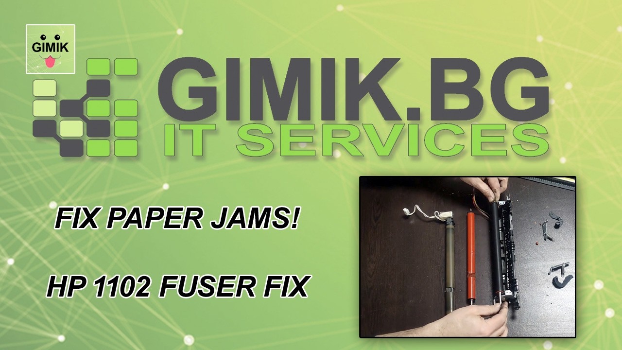 HP LaserJet P1102 Fuser Film & Pressure Roller Replacement Guide