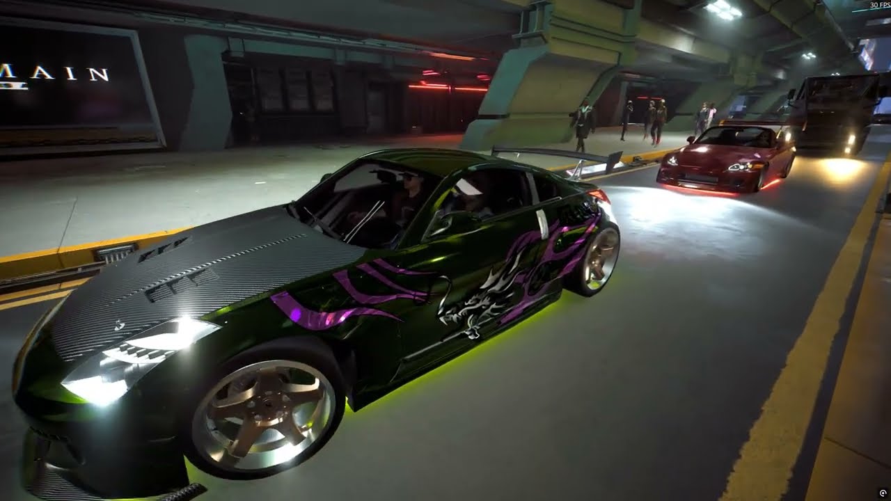 Cyberpunk 2077 Nova Traffic (CET - Modded Vehicles in Traffic) Showcase