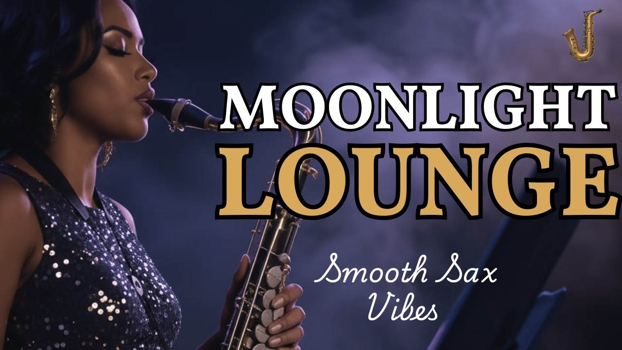 Moonlight Lounge Jazz 🌙 Smooth Sax & Relaxing Nights for Lunar Vibes, Tranquil Hours & Moon Gazing